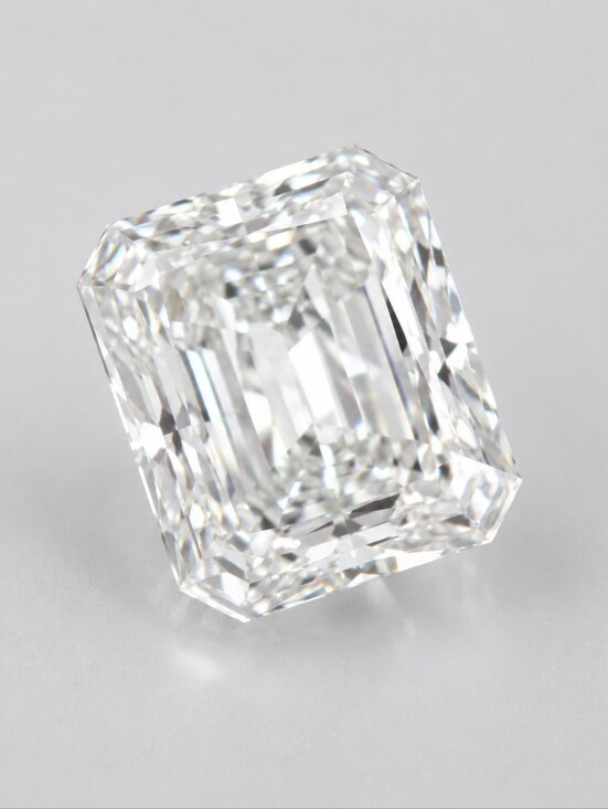 Jewelry - Certified Lab Grown Diamond,  Radiant Cut, 1.6 CT, F Color,  VS1 Clarity